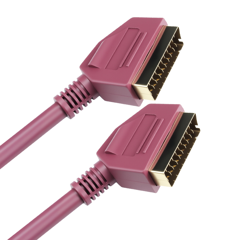 Scart To Hdmi - سكارت الرصاص سلكي بالكامل 21-PIN كابل