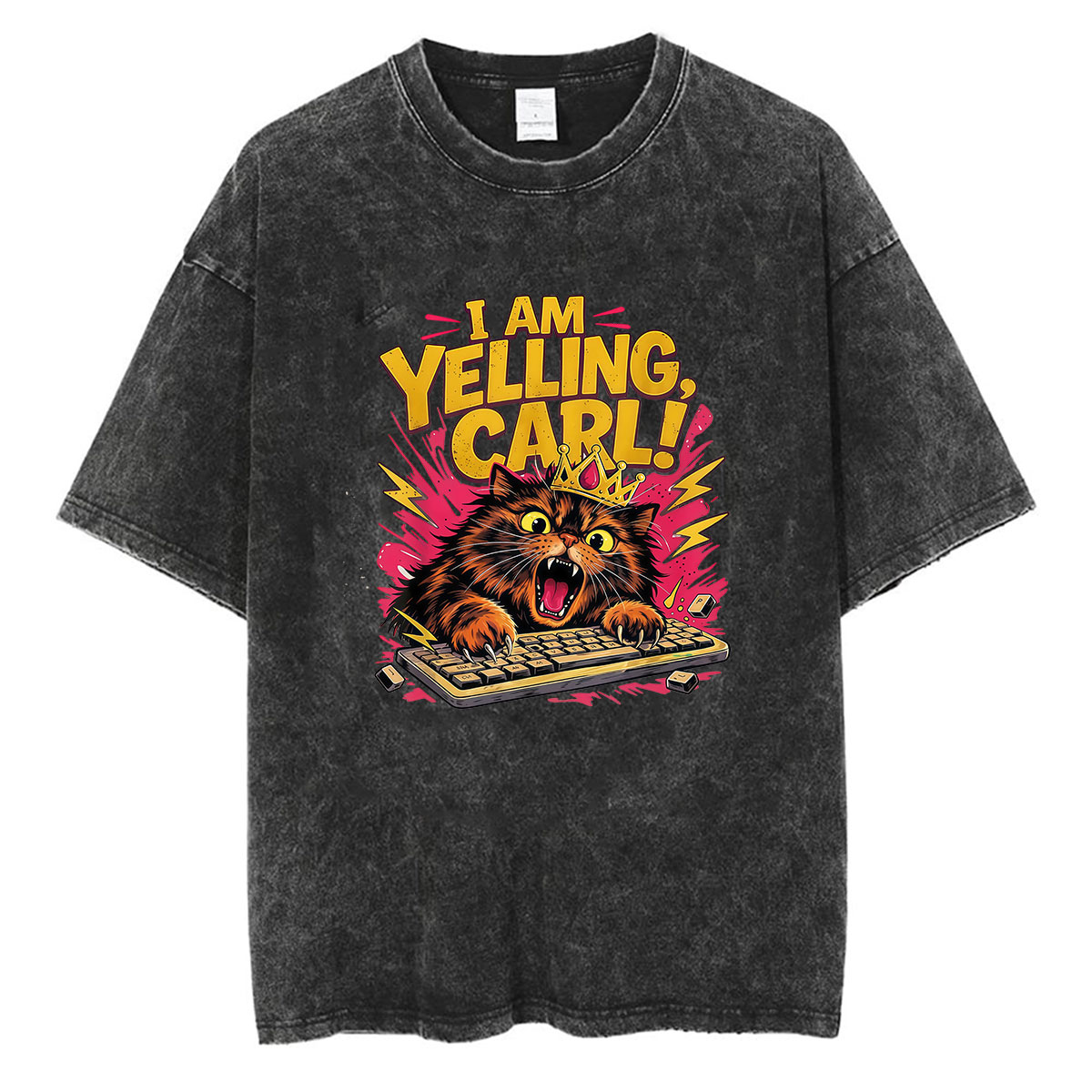 تي شيرت I Am Yelling Carl Dung - مراجعة Retro Gaming T Shirt وسعره