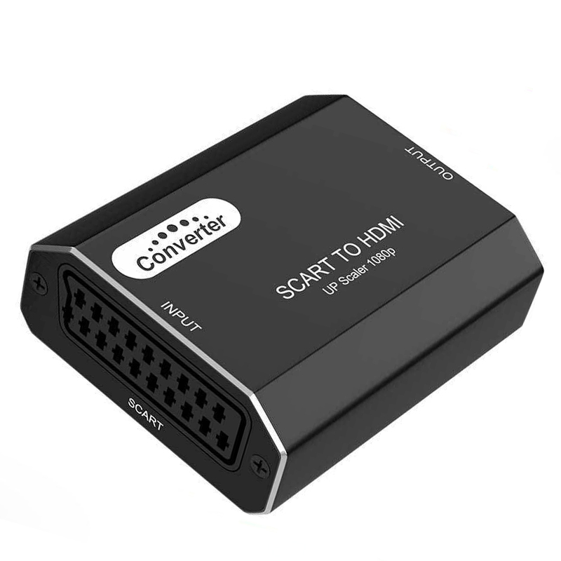 1080P سكارت إلى HDMI محول 720P - مراجعة Scart To Hdmi وسعره