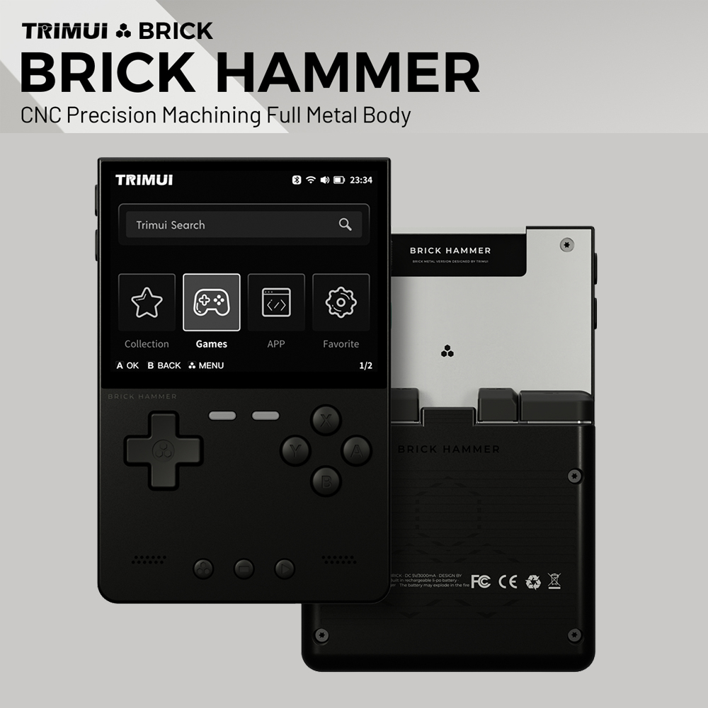 جهاز ألعاب محمول Trimui Brick  - مراجعة Retro Gaming Kiosk وسعره